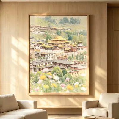 Shangri-La Plateau Star Boutique B&B Hotel dekat Sumtseling Monastery