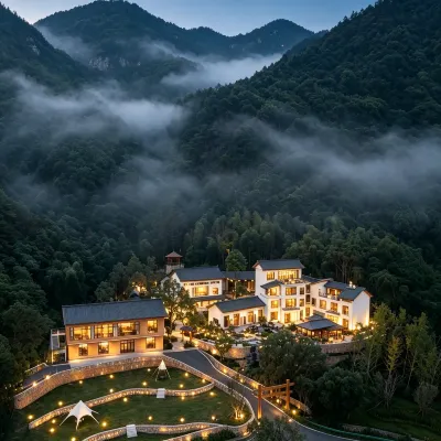 Mountain and River Geometry · Deer and College | Xiyuan Holiday Homestay Hotels near Lushan National Park