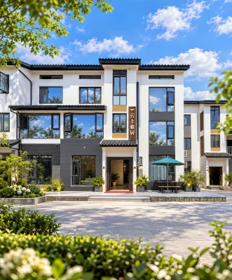 Cloud Elegant Residence (Yixing Yao Hu Town) - مطابخ