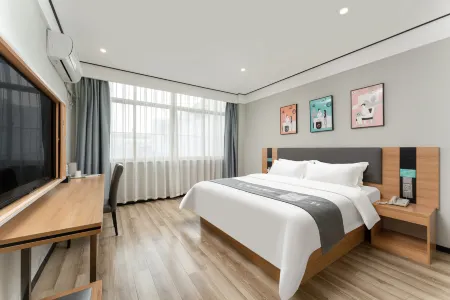 Ginza Jiayi Light House Hotel (Linyi Yingbin Road Rongsheng Shopping Center) Отели в г. Линьи