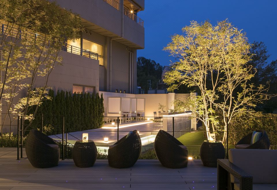 비와코 료쿠스이테이 객실 내부