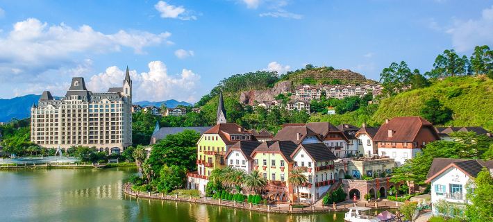 Grand LAN Resort Huizhou Minmetals Hallstatt hotel 보뤄 호텔
