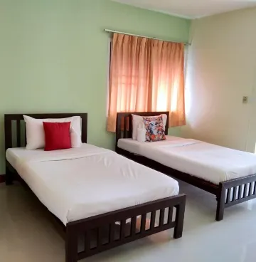 ห้องเตียงแฝด พร้อมระเบียง