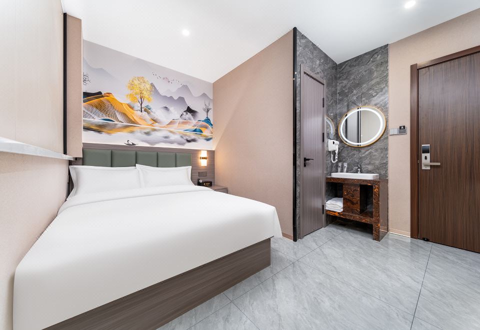 셩루완 호텔의 모던한 인테리어