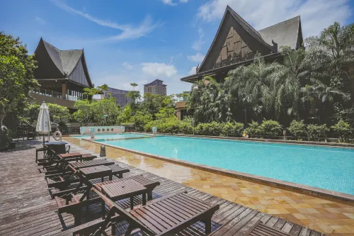 Sanya Xicheng Hotel - สวนน้ำ