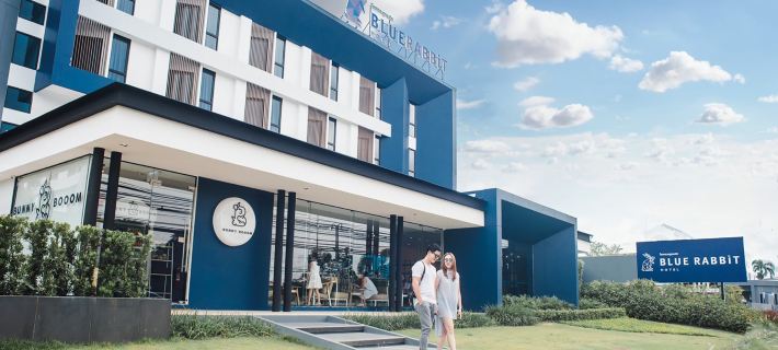 โรงแรมบลูแรบบิท โรงแรมในอำเภอเมืองจันทบุรี