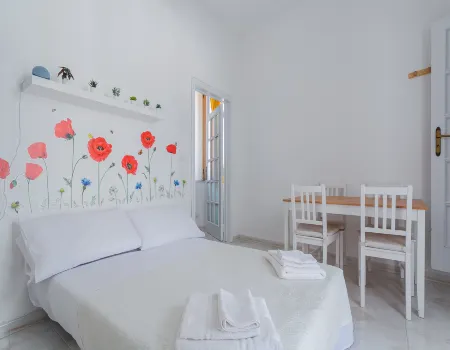 Casa Bianca Bnb,Big Terrace,10 Min Airport Beaches