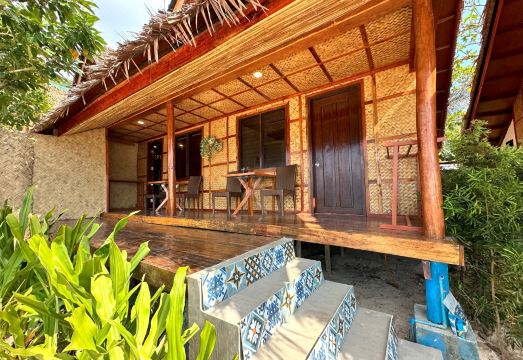 해변 일몰 전경