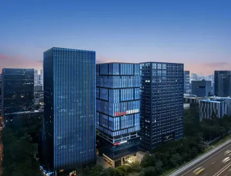 Shenzhen Nanshan Auspices Hotel (Wanxiang Tiandi Branch) Отели рядом с достопримечательностью «Shenzhen Polytechnic OCT Campus»