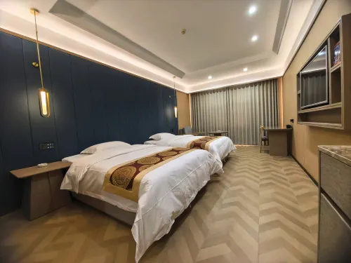 Lintan Honghe Hotel - Bjergudsigt
