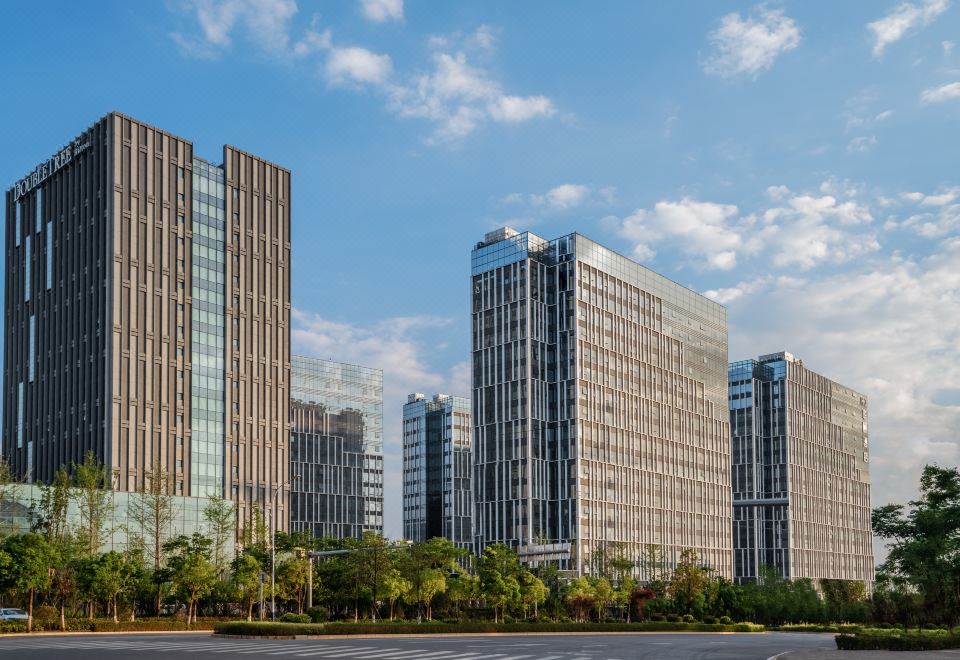 쿤밍 화구 호텔 공항 근처 전경