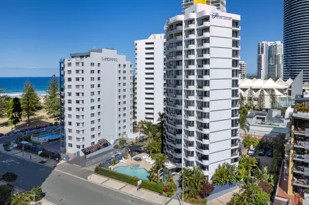 Pacific Resort Broadbeach Отели рядом с достопримечательностью «Панорама Тауэр»