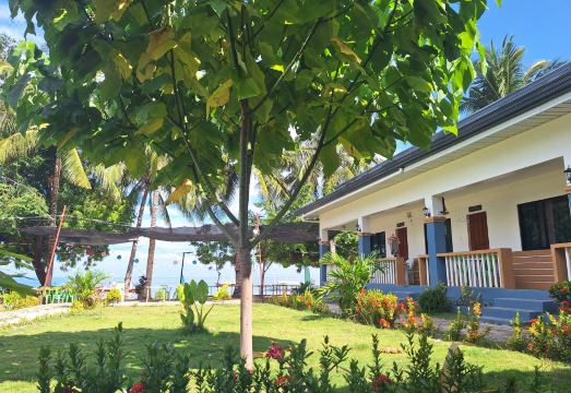 오슬롭 아일랜드 프런트 리조트의 테라스 전경