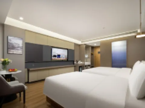 滕州真愛商城荊河西路亞朵X酒店 鄰近龍泉廣場的酒店