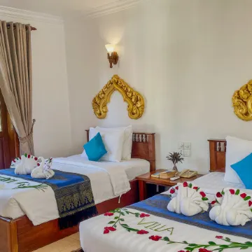 Villa Indochine d'Angkor Отели рядом с достопримечательностью «Пном Бакхенг»