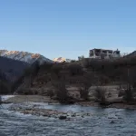 Siguniang Mountain Yangwangxingkong Snow Mountain Hotel[The best spot to view snow-capped mountains] - vue sur la montagne
