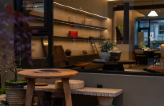 Wuyishan Kelai Like Home Tea House Space