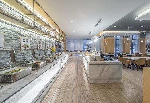 조식 뷔페 전경