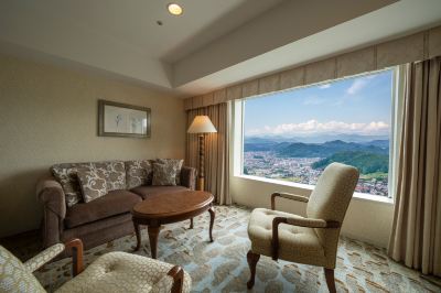 デラックスキング【禁煙】 ホテルアソシア高山リゾートの写真