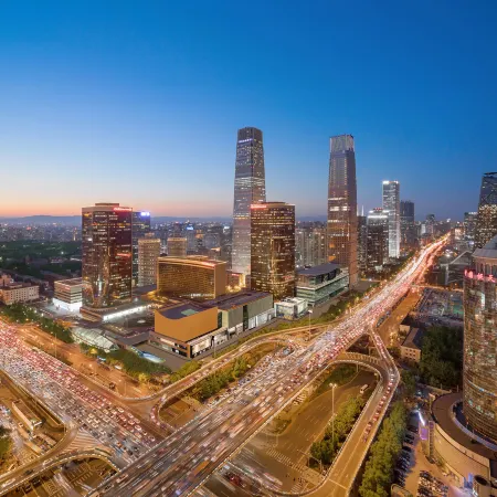 China World Hotel, Beijing, A Shangri-La Hotel Отели рядом с достопримечательностью «Станция метро Guomao»