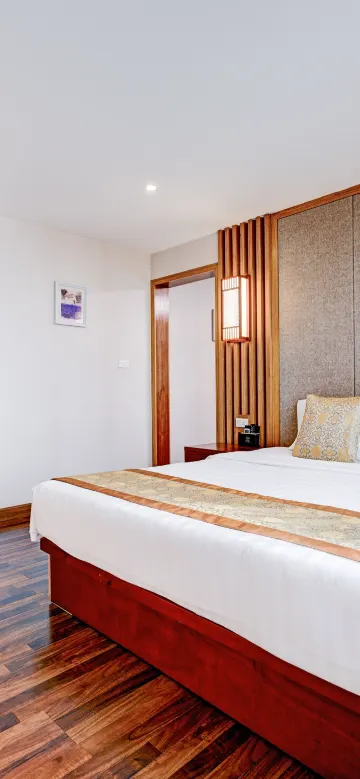 ห้องดีลักซ์ เตียงใหญ่