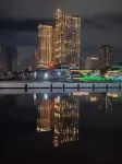 Exceptional view of Manila Bay coastline