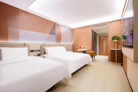 Yunduo Junyue Hotel (Huaiyuan Sightseeing Night Market) Отели рядом с достопримечательностью «China University of Mining and Technology Yinchuan College»