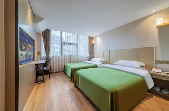 Zhuoding Xisheng Hotel (Chongqing Jiangbei Airport Yubei Square Subway Station) Отели рядом с Аэропорт Цзянбэй