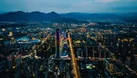 Wenzhou Overseas Chinese Hotel (Store No. 339) - con vista montagne