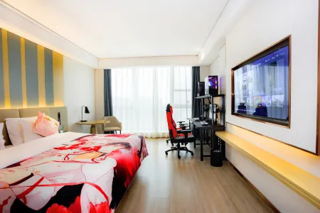 G Dimension Esports Hotel (Shaoxing East Station Wanhe City Branch) Отели рядом с достопримечательностью «Zhejiang Construction Vocational and Technical College (Shangyu Campus)»