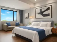 杭州•漫純|PanoramicDesignHighLand高空酒店（臨平區人民政府店） 鄰近临平的酒店