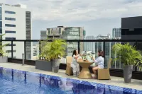 เซด้า เซ็นทรัล บล็อก เซบู ซิตี้ - สระว่ายน้ำบนดาดฟ้า