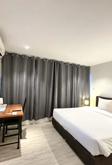 ห้องบัดเจท เตียงใหญ่ 1 เตียง