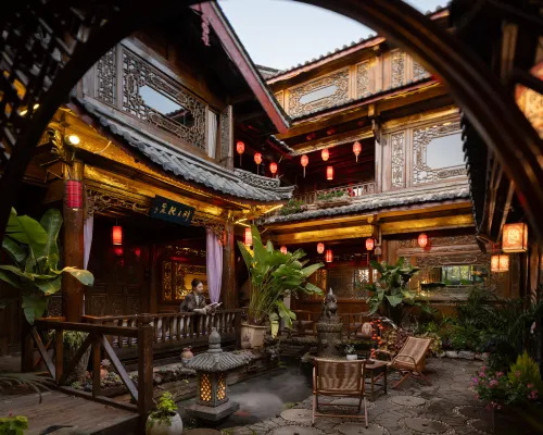 Lijiang Jinli Chinese Courtyard Inn فنادق مميّزة Photos