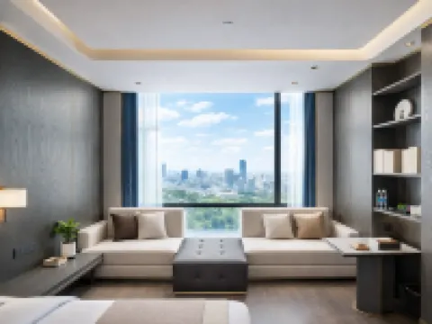 โรงแรมนานาชาติไดนาสตี้ ซ่างเหรา โรงแรมใกล้พื้นที่สวนสาธารณะหลงตาน