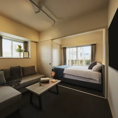 Residence Hotel Hakata Sumiyoshi Отели рядом с достопримечательностью «Святыня Самийоши»