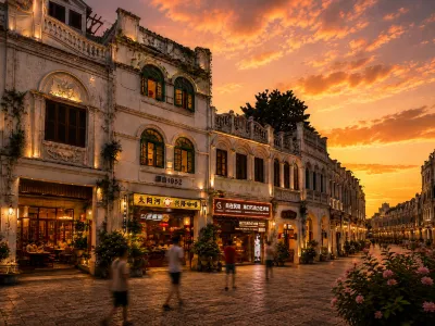 Haikou Old Arcade Street Serenity Guesthouse Hotels in 