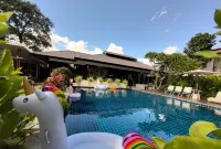 สานนท ริเวอร์ไซด์ บูติก โฮเทล - สวนน้ำ