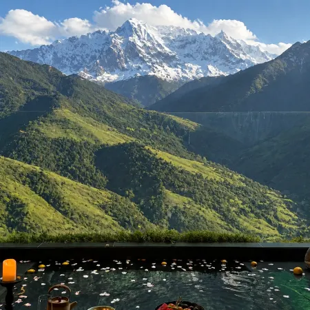 Rishang Sangan · Wild Luxury Villa · Hot Spring Pool (Shuangqiao Valley Scenic Area)