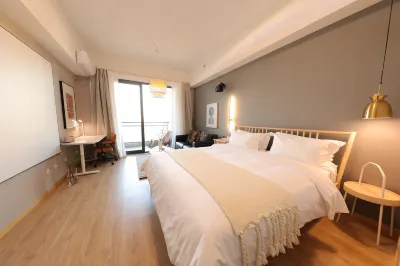 수주 호텔 (상하이 자딩 북쪽 지하철역 선문라이트 지점) 자딩 도서관 주변 호텔