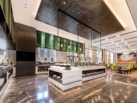 Hampton by Hilton Tianjin Haijiao Park National Convention and Exhibition Center Отели рядом с достопримечательностью «Tianjin Occupation Skill Public Training Center Gymnasium»