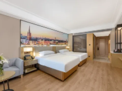 Vienna International Hotel (Linqu Wanda Plaza) Hoteles en Condado de Linqu