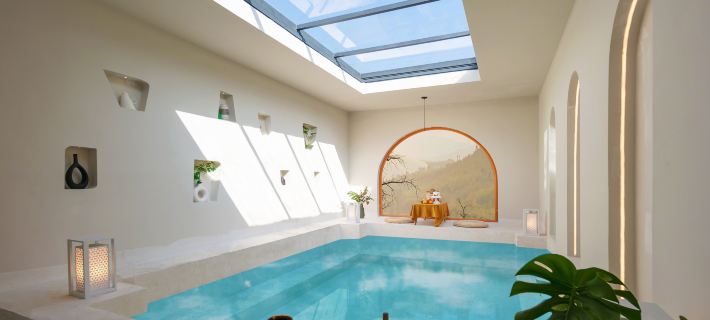 Moganshan Jiuzhu Hot Spring Light Luxury Beauty Hotel Hotel di Deqing