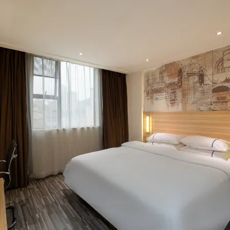 Lianyin · Qimeng | LOTUSHIDE · DREAM Lianhua · Boutique Hotel (Gongbei Port Zhuhai Station) Отели рядом с достопримечательностью «Пограничный переход Gongbei»