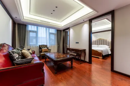 Floral Hotel · Hengdian Qingyan Hotel (Huaxia Cultural Park Store) Отели рядом с достопримечательностью «New Garden of Eternal Spring (Summer Garden)»