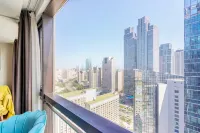 Grand Hyatt Hotel Apartments (Qingdao Wusi Square Wanda Plaza Branch) - Mountain view