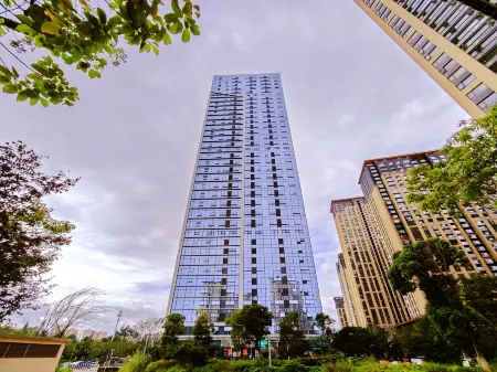 Muting Quality Loft Luxury Beautiful Stay (Junfa City Sijiaying Subway Station) Отели рядом с достопримечательностью «Junfacheng Wen Yi Duo Park»