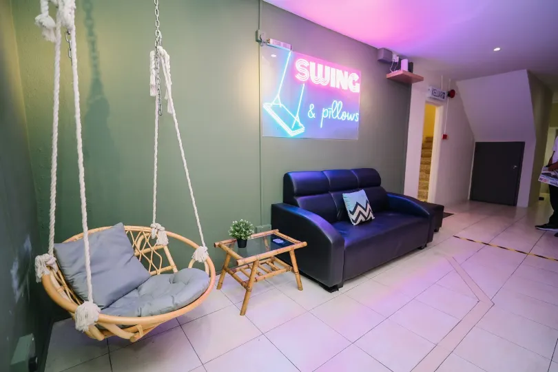 Swing & Pillows @ Penang Road, Georgetown Penang