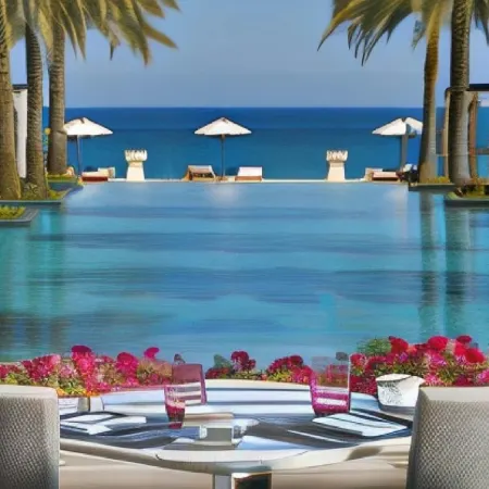 Al Bustan Palace, a Ritz-Carlton Hotel Отели рядом с достопримечательностью «Qantab Beach»