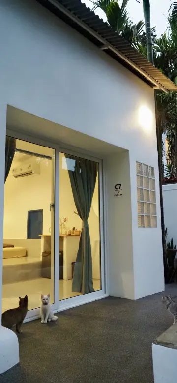 บังกะโลพร้อมเครื่องปรับอากาศ